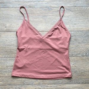 Zara - Women's - Blush Spaghetti Strap Top - Size Small
